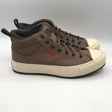 Converse CTAS Malden Street Boot Mid Mens 9.5 Brown Water Repellent A13225C