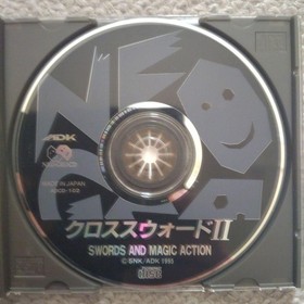 Crossed Swords II NeoGeo CD Action Game Used ADCD-102 1995