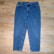 Vintage LEVIS 550 Mom Jeans Size 16 High Rise Relaxed Fit Tapered Leg 90s USA
