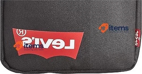 Levi's Homme Mini Sac Bandoulière Solide (Rouge Batwing) 21x15.5x5.5cm - Photo 4/4