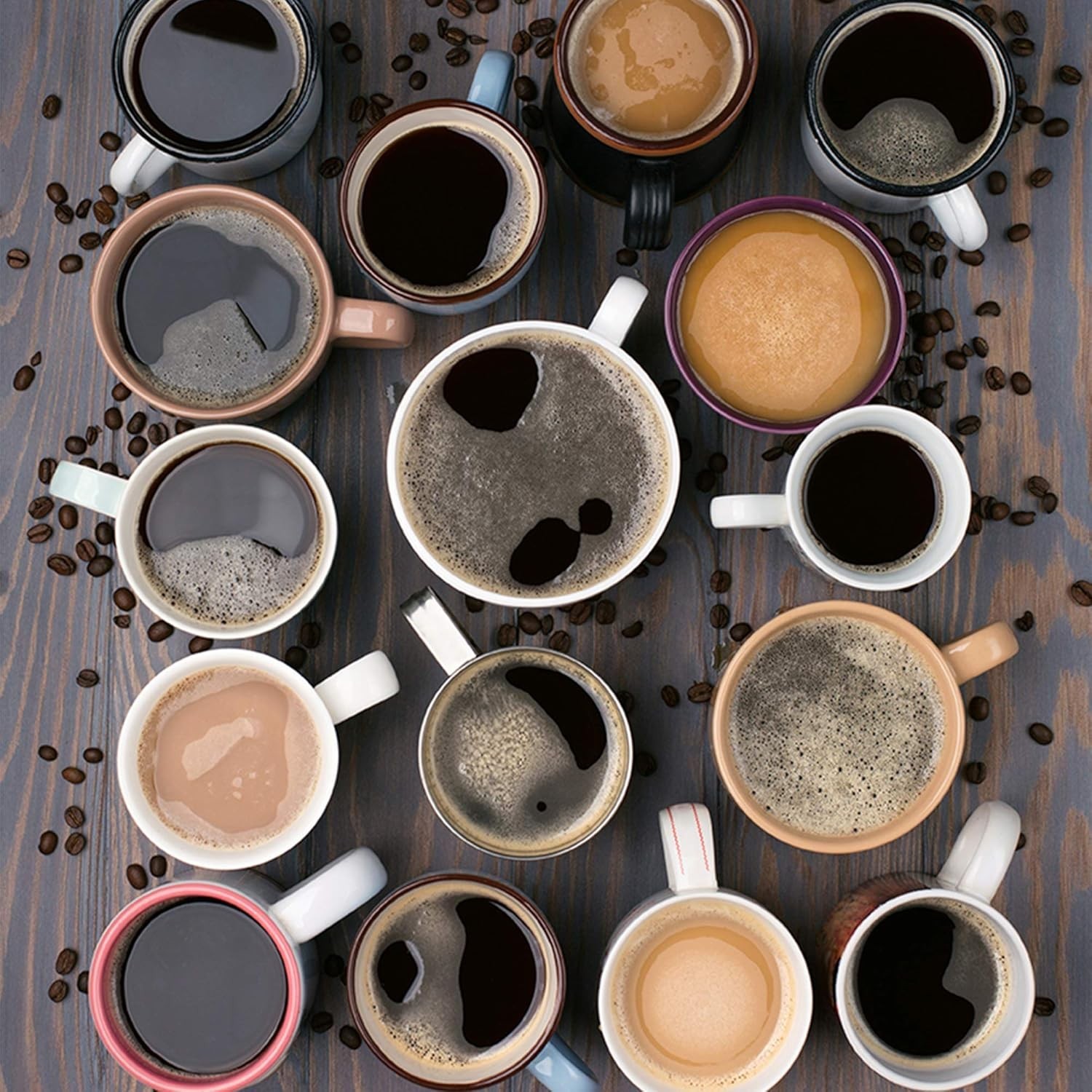 50-Count Coffee, Tea & Hot Chocolate Variety Pack - Perfect for Keurig Lovers