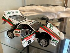Kyosho 1/18 Lancia Rally 037 Diecast Model Car 1985 Elba Rally #3 Boxed