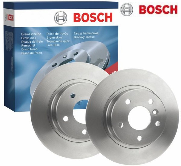 2X Bremsscheibe Bosch 0986478497 2 Bremsscheiben Hinterachse Hinten-image