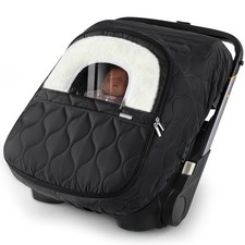 Winter Baby Car Seat Cover, Waterproof, Windproof Warm Fleece Breathable with...