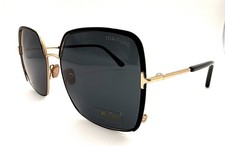 Tom Ford Raphaela TF1008 TF 1008 02A Gold/Black Sunglasses 60-18-135