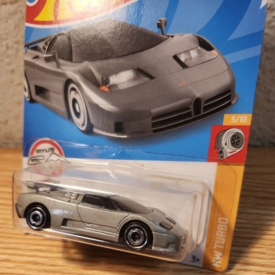 Hot Wheels gray 94 Bugatti EB110 SS “HW Turbo“(FREE SHIPPING