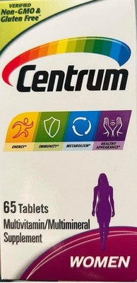 New Centrum Women Multivitamin Multi Mineral Supplement 3 PK Exp 6/27