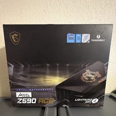 MSI MEG Z590 ACE ATX Intel LGA 1200 DDR4 WiFi Bluetooth 2.5Gb LAN