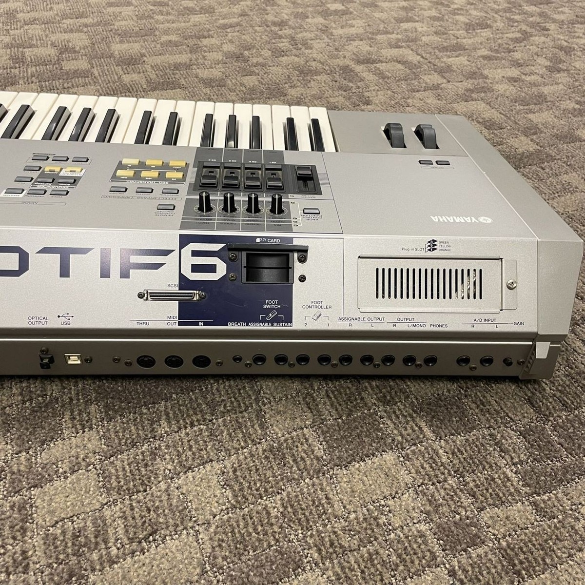 YAMAHA MOTIF6 シンセサイザー 61キー YAMAHA MOTIF6 61-Key Keyboard Synthesizer | eBay