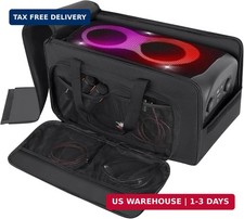 Speaker Carrying Case Compatible with JBL Party Box 100/110/120,Portable Speaker