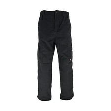 Men’s Dickies Cargo Trousers Black Straight Leg W30 Workwear Pants