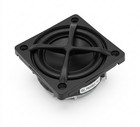 pair of 4.39 Ohms Full Range Speaker 5 W 100 Hz ~ 20 kHz, Square Frame, 1" — photo 1