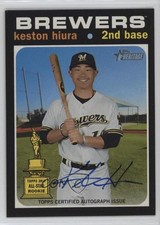 2020 Topps Heritage Real One Auto Keston Hiura #ROA-KHI Auto 0q5k