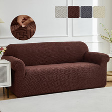 Full Coverage Elastic Sofa Cover Thick Jacquard Slipcover Non-Slip Couch Protect