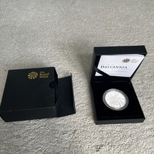 Royal Mint 2011 Britannia Silver 1oz Coin Proof Two Pounds
