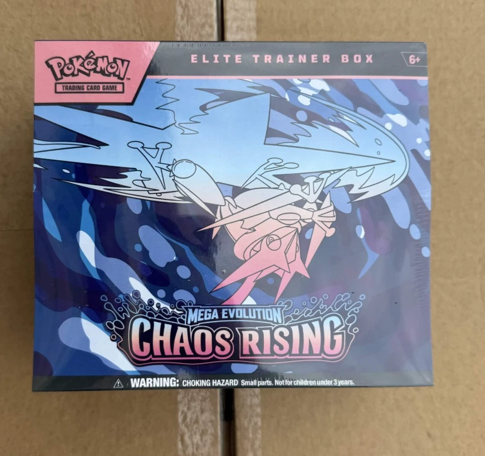 Pokemon Mega Evolution ME4 Chaos Rising Elite Trainer Box ETB