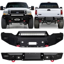 Vijay For 1999-2004 Ford F250-f450excursion New Frontrear Bumper Wwinch Plate