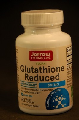 Jarrow Formulas Glutathione Reduced 500mg 60 Veggie Capsules