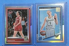 2025 Donruss WNBA PAIGE BUECKERS RATED ROOKIE HOLO + CAITLIN CLARK HOLO