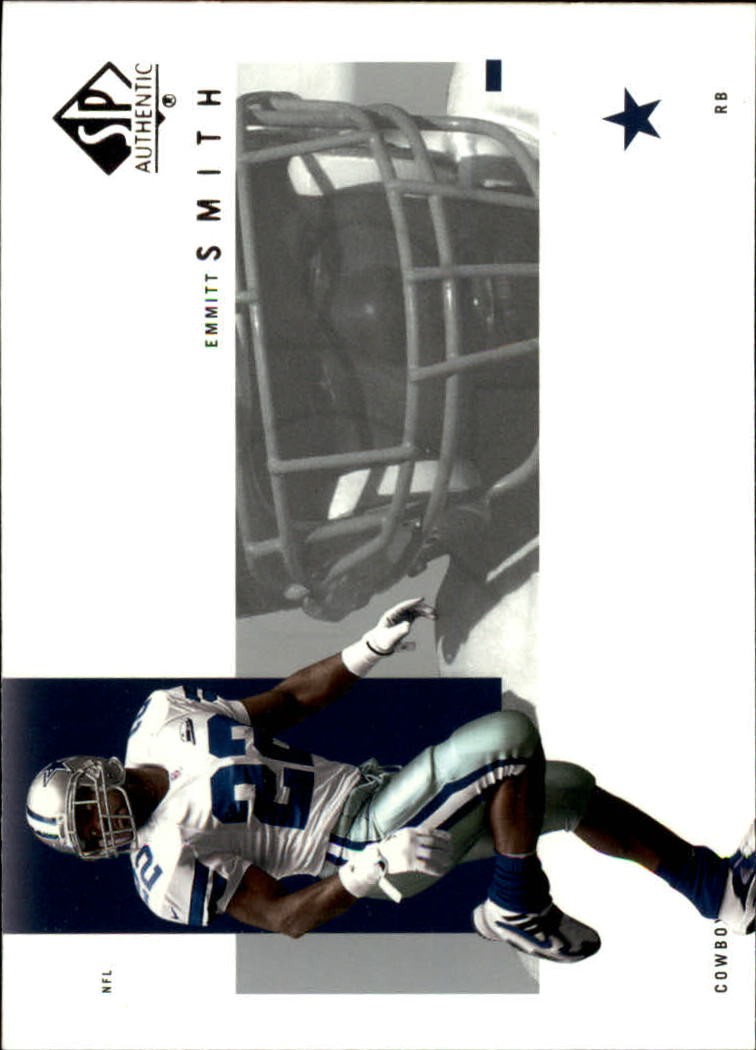 2001 SP Authentic #26 Emmitt Smith - FB