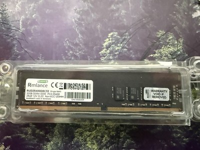 Rimlance 32GB DDR4-3200 UDIMM DDR4 SDRAM Non-ECC RAM Module 1x32GB Desktop