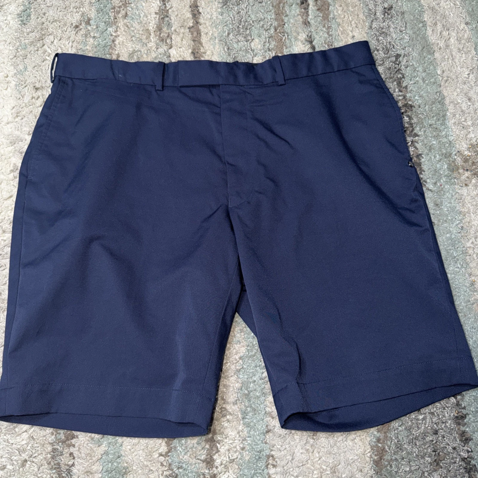 RLX Golf Core Ralph Lauren Classic Fit 9" Shorts Men Size 38 Navy Stretch