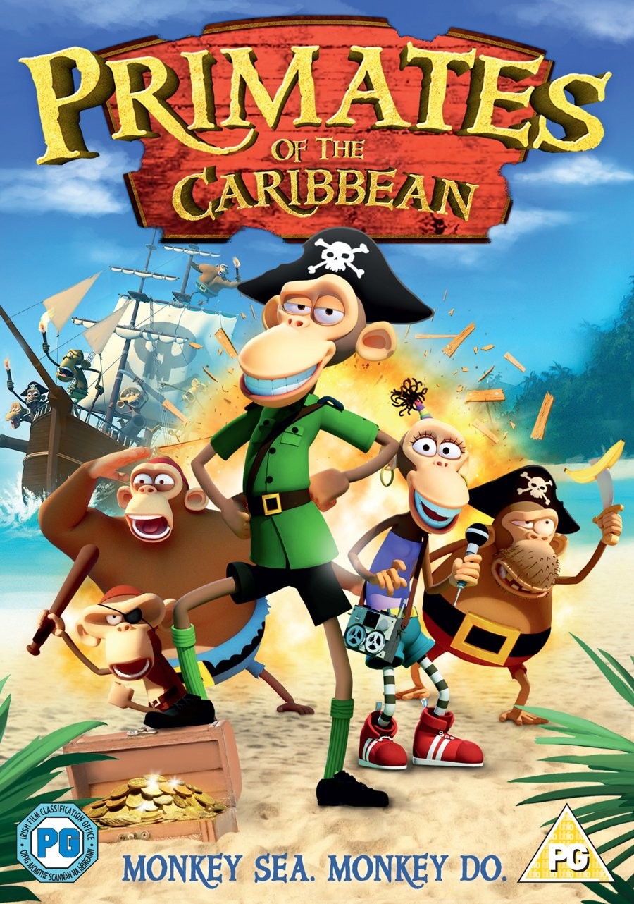 Primates Of The Caribbean (DVD) Jan Rahbek