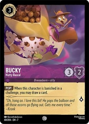 Bucky - Nutty Rascal Nutty Rascal~60/204~English~NM~Archazia's Island~LOR