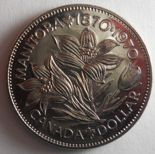 1970 CANADA DOLLAR - AU/UNC PROOF LIKE Coin - Lot M10