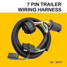 7 Pin Trailer Wiring Harness 56070 for Chevy Silverado 1500 1500HD 1999-2019 EXV