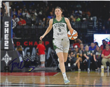 JADE MELBOURNE Signed 8 x 10 Photo WNBA Basketball SEATTLE STORM Australia