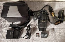 Nikon D3100 DSLR Camera w/ AF-S DX Nikkor 18-55mm F/3.5-5.6 Lens - SD Card/Bag