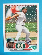 2023 Topps Holiday Ken Waldichuk RC #H31 Oakland Athletics 