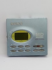 Sony MZ R 91 Mini Disc MD Player Powers on on adapter Does not read disc Used