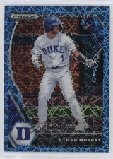 2021 Panini Prizm Draft Picks Blue Velocity Prizm Ethan Murray #PDP147 18d9