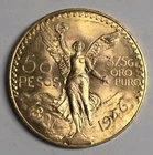 Photo of a 1946 Mexico 50 Pesos Gold from an eBay listing that sold on May 23, 2026