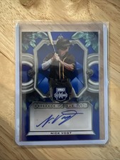 Nick Vogt 2023 Elite Hidden Gems Auto Rookie Rc