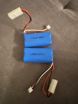 2x 7,4V LiIon Akku, 1.500 mAh passend für FE-Line TAMIYA Stecker 