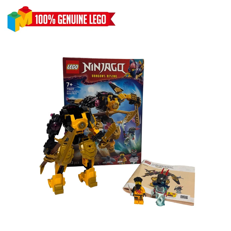 LEGO Ninjago 71839 Arin's Spinjitzu Battle Mech