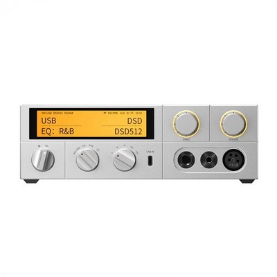 FiiO K17 AK4191+AK4499EX*2 Desktop DAC & Headphone Amp, 31-Band PEQ (Black) 