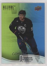 2021-22 Upper Deck Allure Rainbow Green Blue 11/299 Connor McDavid #R-97 1j1i