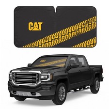 Cat Auto Shade For Car/Truck Windshield Pop-Up Uv Reflective Sun Shade Black