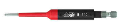 Felo VDE Safety Bit E 6,3 1000V TORX  T 10 x 125