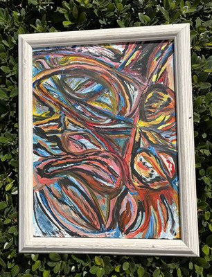 ACEO ART COLE MYERS  THE CHOSEN ONE  Acrylic On Canvas 24  X 30  2025