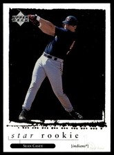 1998 Upper Deck Sean Casey Rookie Cleveland Indians #560