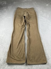 Vintage Levis For Gals Pants 27X30 Big E 60s Womens Brown Flare Bell Bottom Khak