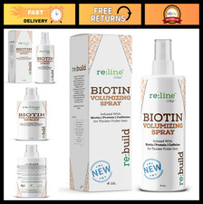 Natural Biotin Volumizing Spray - Hair Thickening  Growth for Fine Hair - Unise