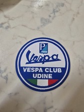 Vespa club toppa patch (No Placca Plakette Plaque Piaggio) Rara ^_t11