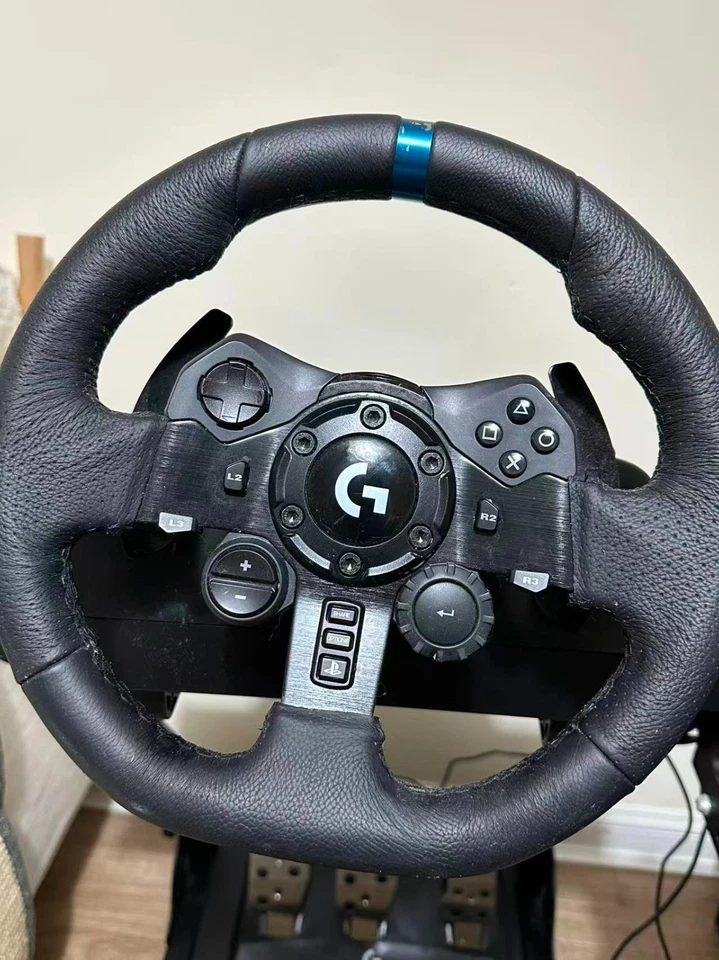 Logitech G923 Steering Wheel and Pedals of Race Trueforce 1000 Hz Force - Image 3 of 4