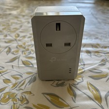 TP Link AV600 TL-PA4010P Passthrough Powerline Adapter Single Unit Add On